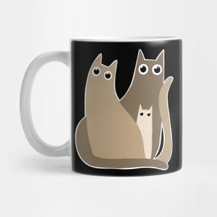 Kitty family Mug